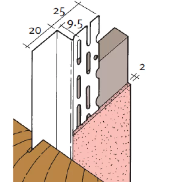  Arremate (encaixe) Alt.9,5 (50X3M)